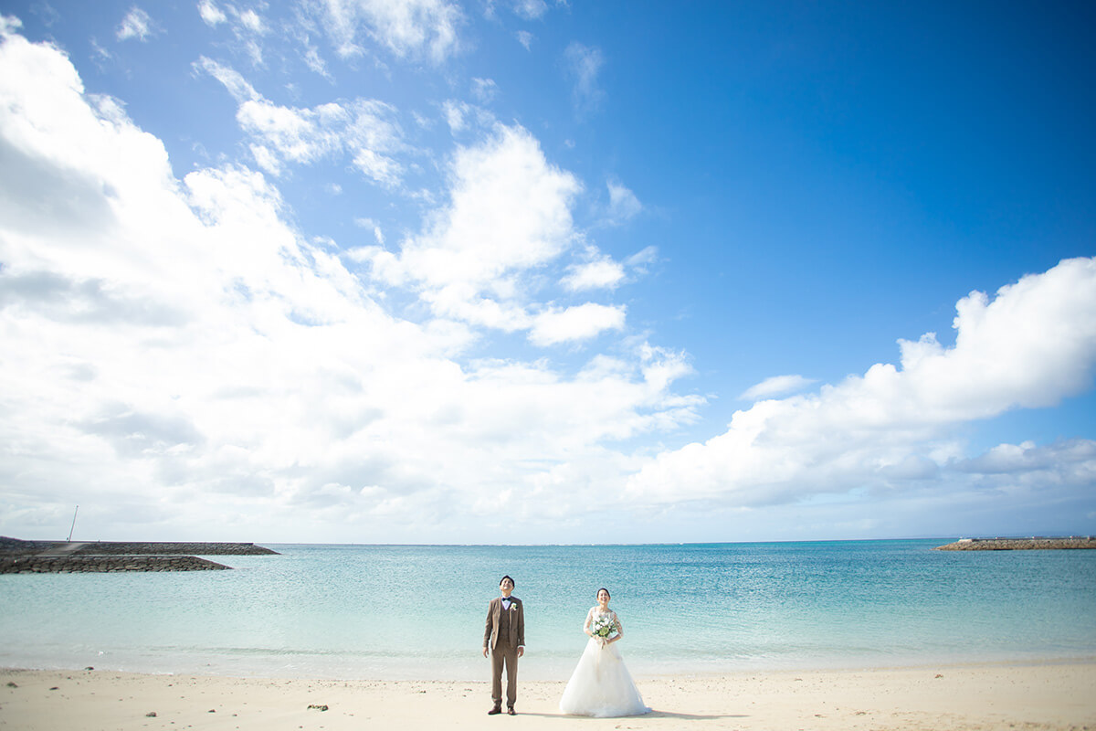 沖縄リゾートで挙げられたお客様の結婚式写真13