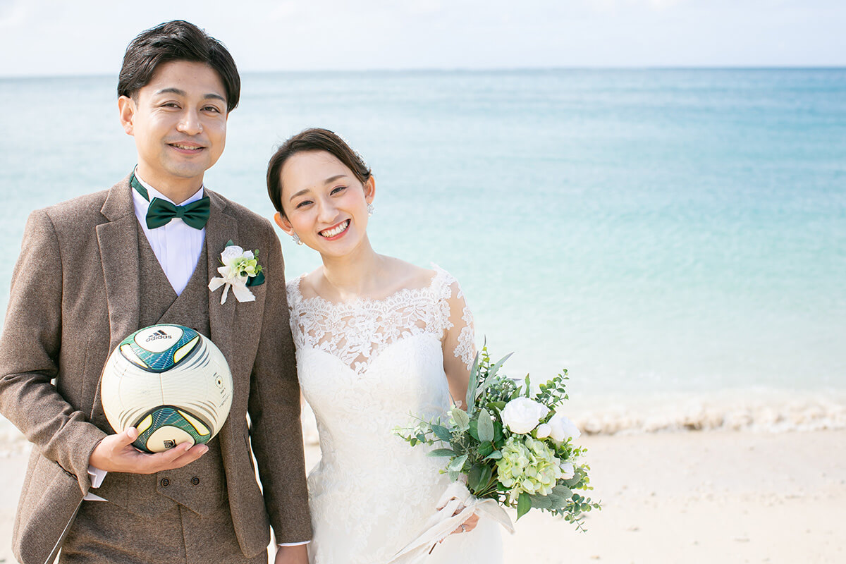 沖縄リゾートで挙げられたお客様の結婚式写真14