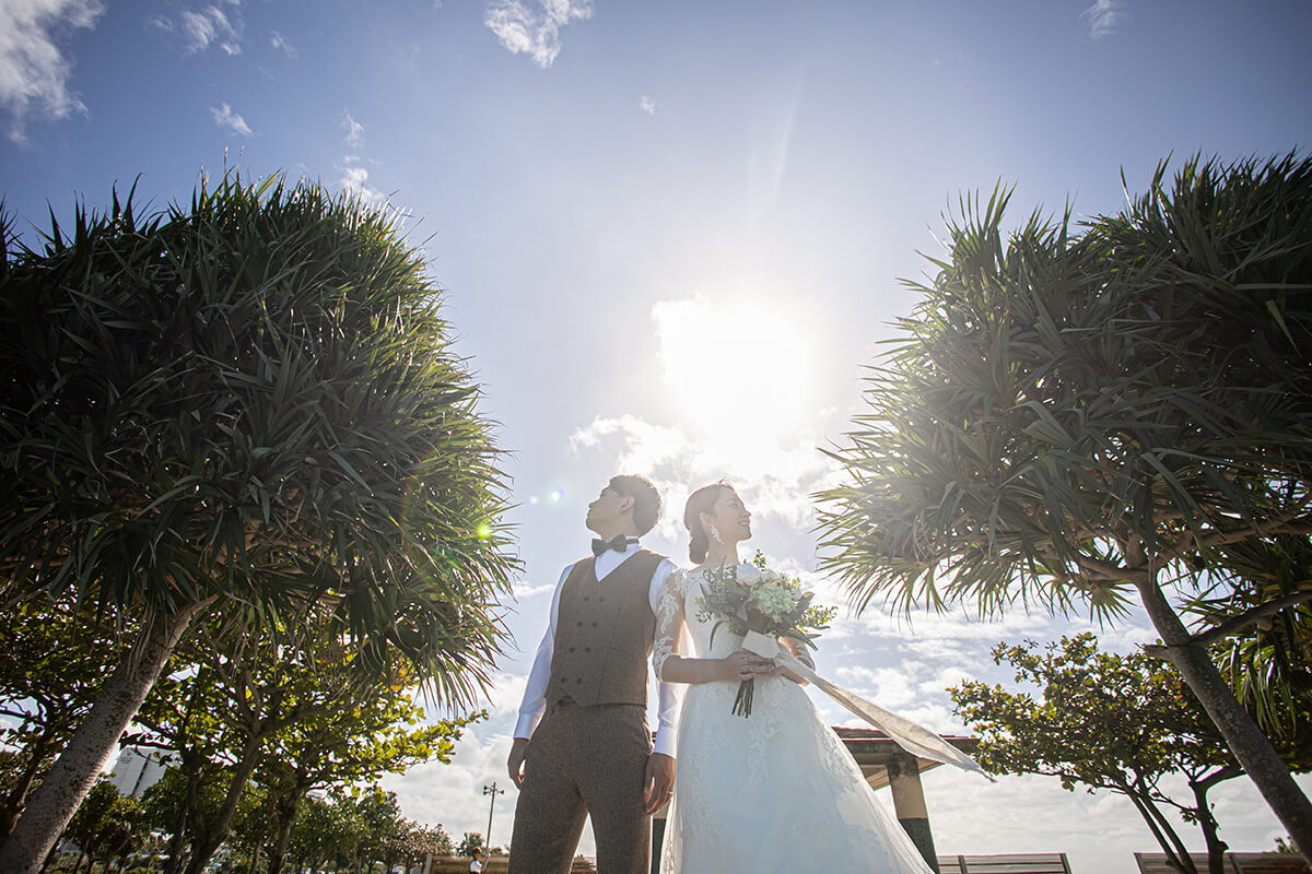 沖縄リゾートで挙げられたお客様の結婚式写真16