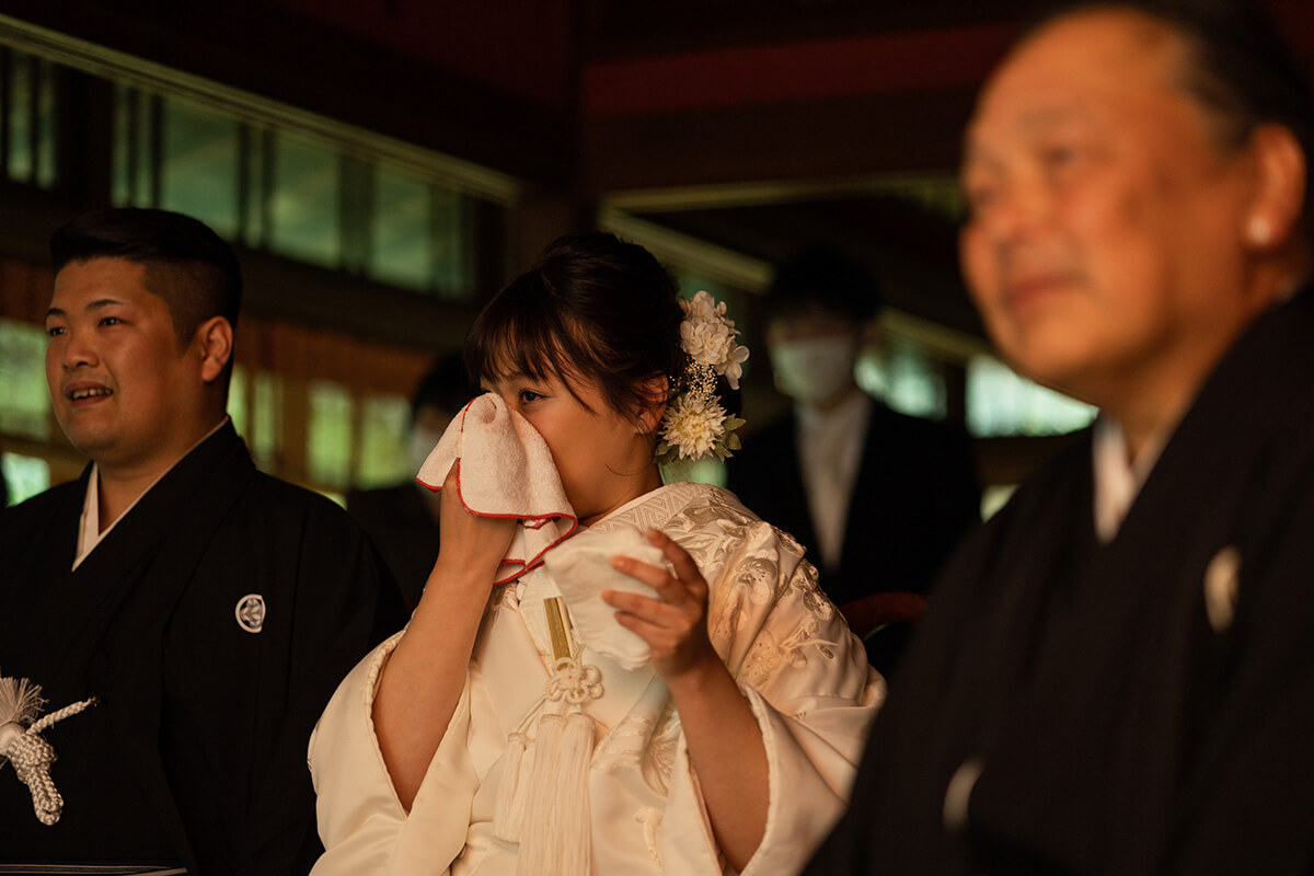 安江八幡宮 金沢水天宮で挙げられたお客様の結婚式写真01