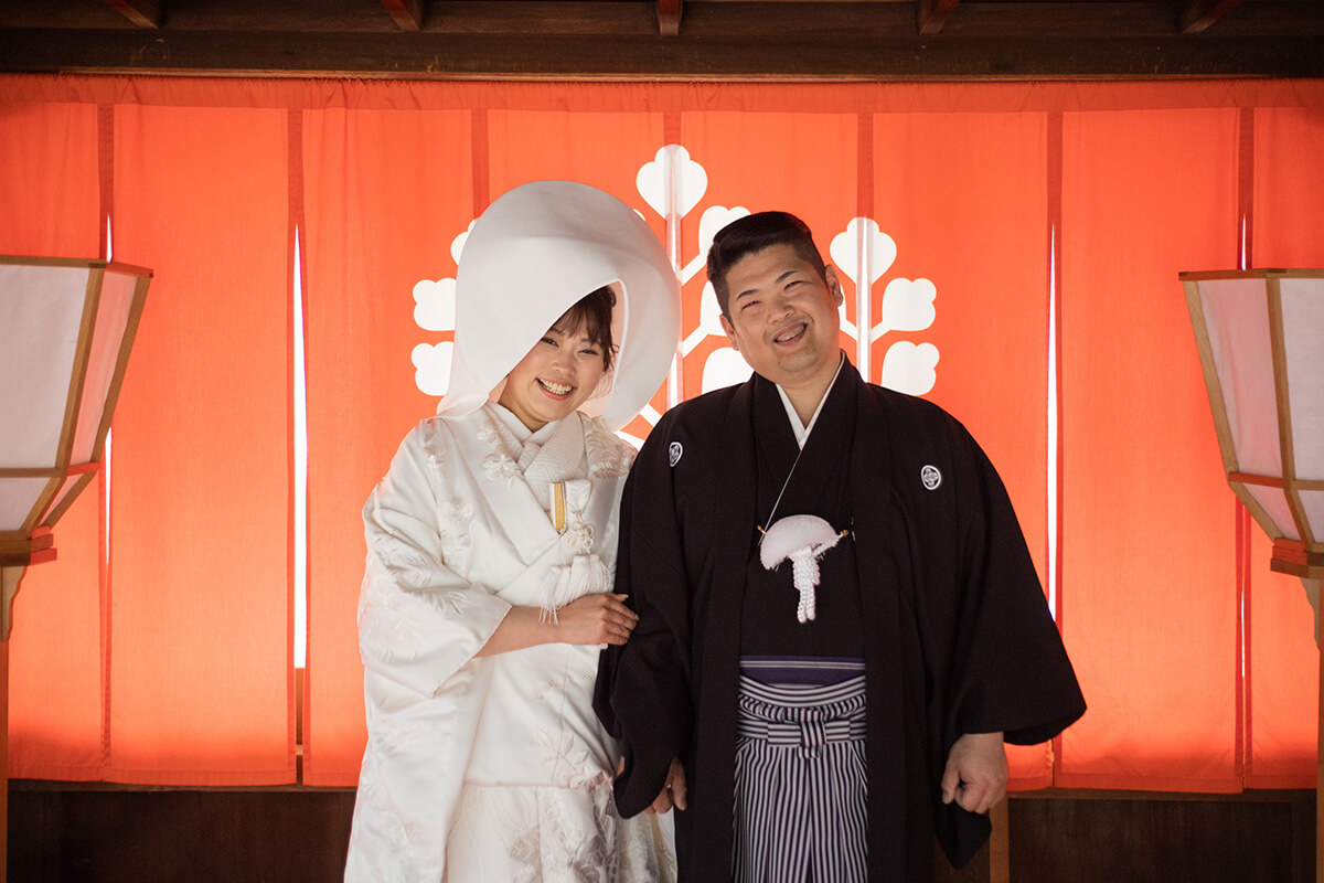 安江八幡宮 金沢水天宮で挙げられたお客様の結婚式写真04