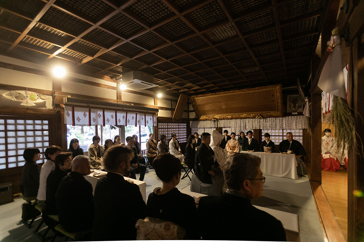 安江八幡宮 金沢水天宮で挙げられたお客様の結婚式写真07