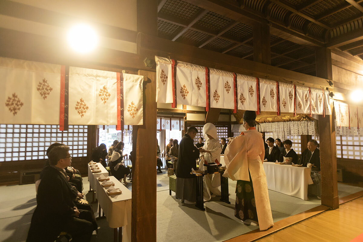 安江八幡宮 金沢水天宮で挙げられたお客様の結婚式写真10