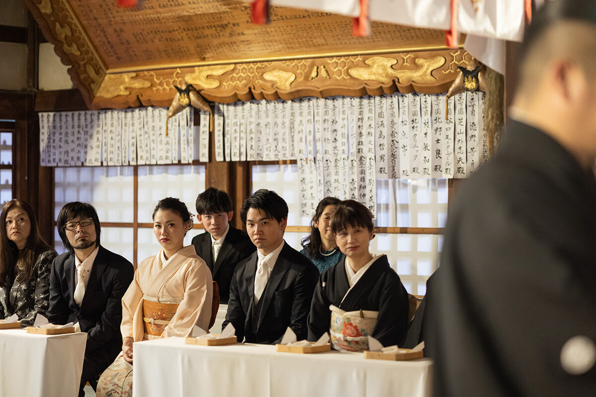 安江八幡宮 金沢水天宮で挙げられたお客様の結婚式写真12