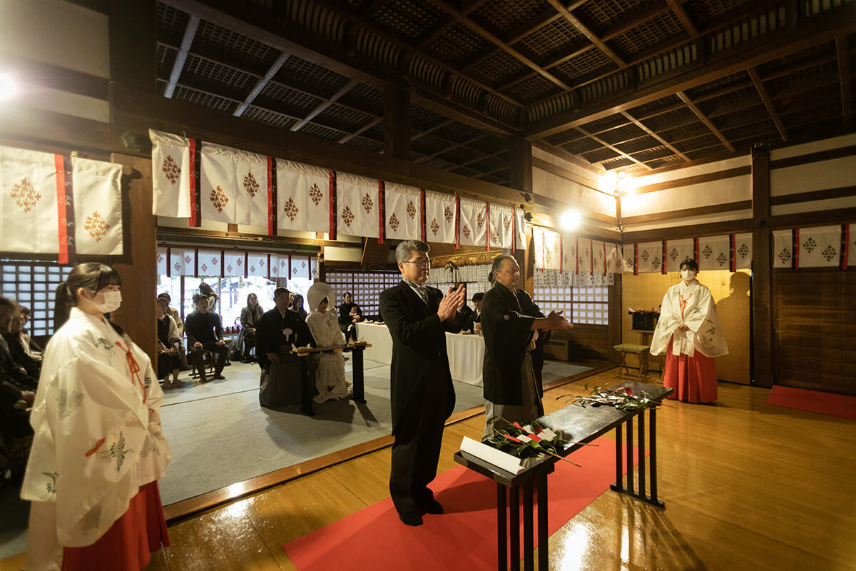 安江八幡宮 金沢水天宮で挙げられたお客様の結婚式写真13