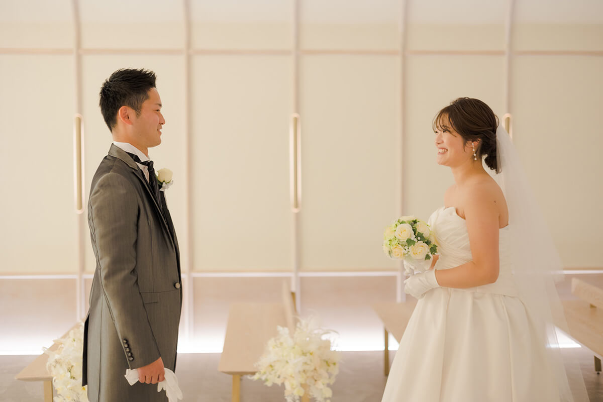 小さな結婚式 横浜チャペルで挙げられたお客様の結婚式写真02