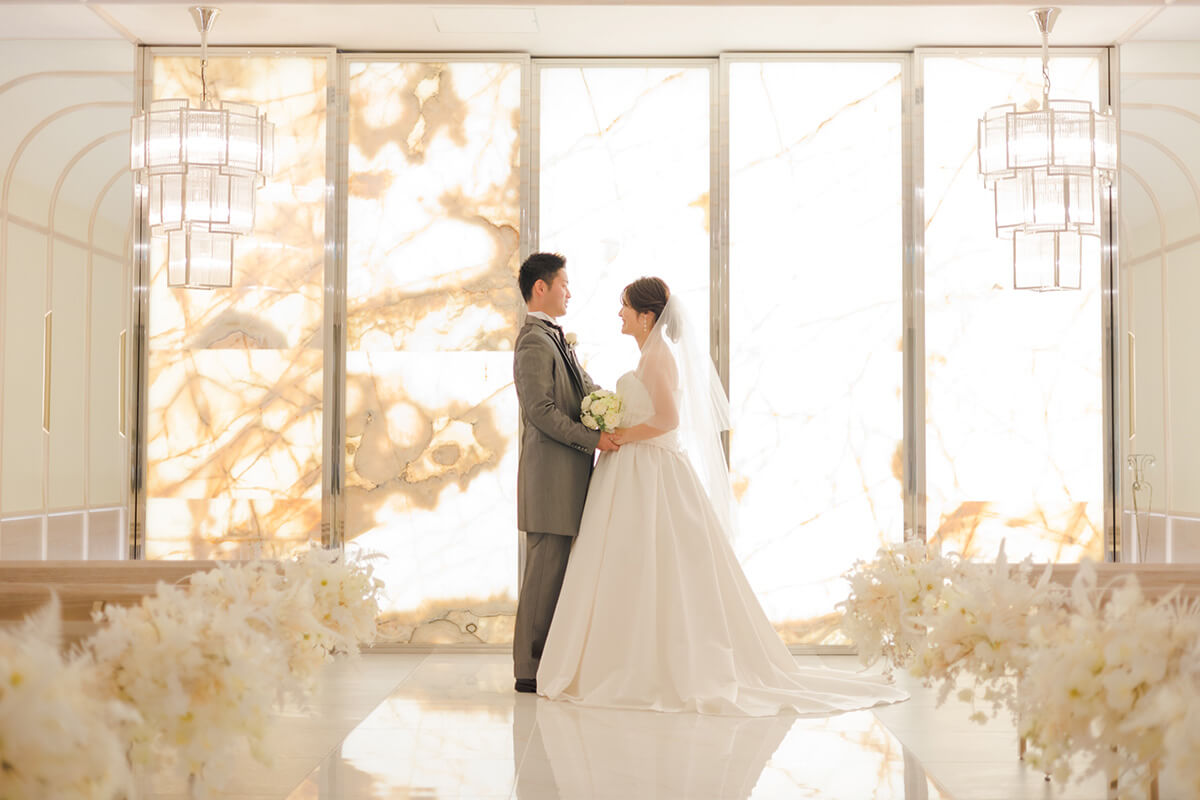 小さな結婚式 横浜チャペルで挙げられたお客様の結婚式写真03