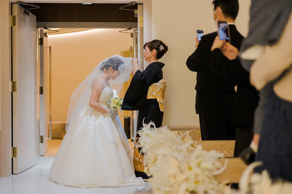 小さな結婚式 横浜チャペルで挙げられたお客様の結婚式写真05