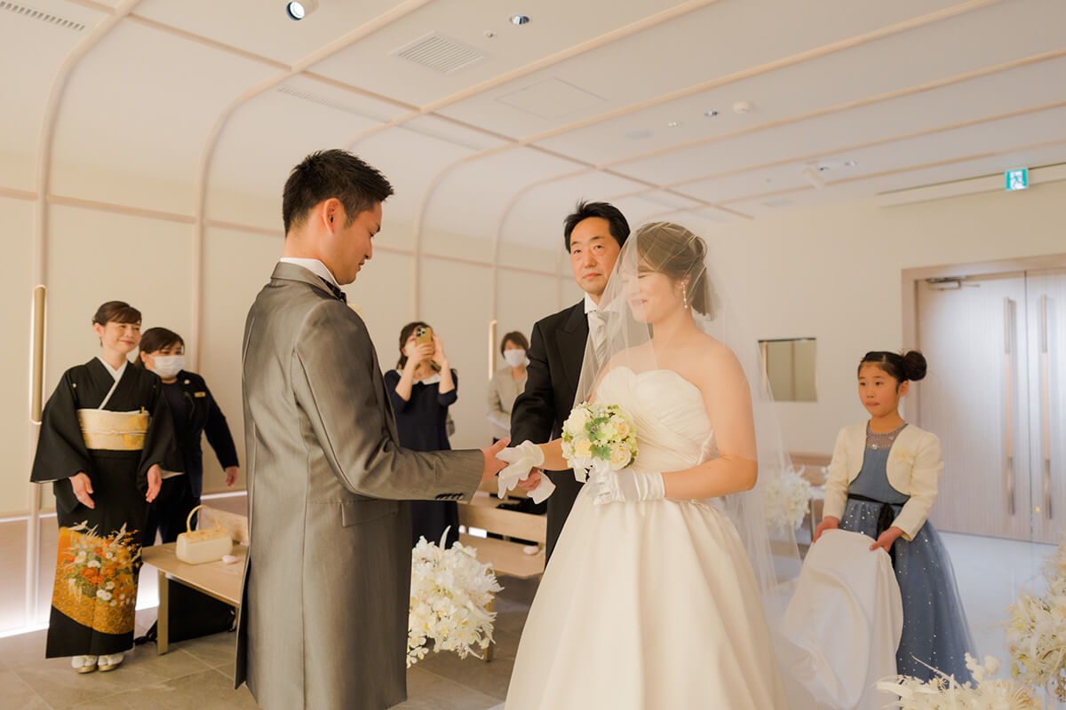 小さな結婚式 横浜チャペルで挙げられたお客様の結婚式写真07