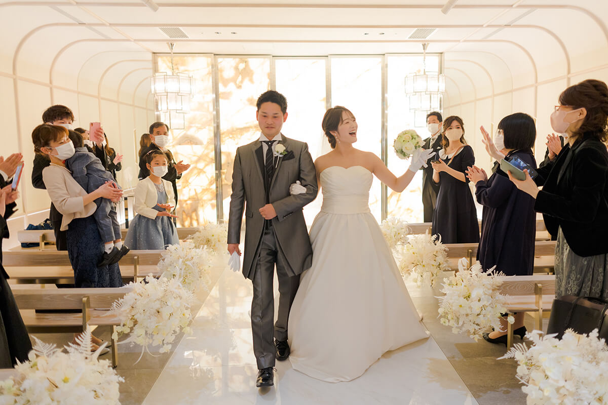 小さな結婚式 横浜チャペルで挙げられたお客様の結婚式写真13