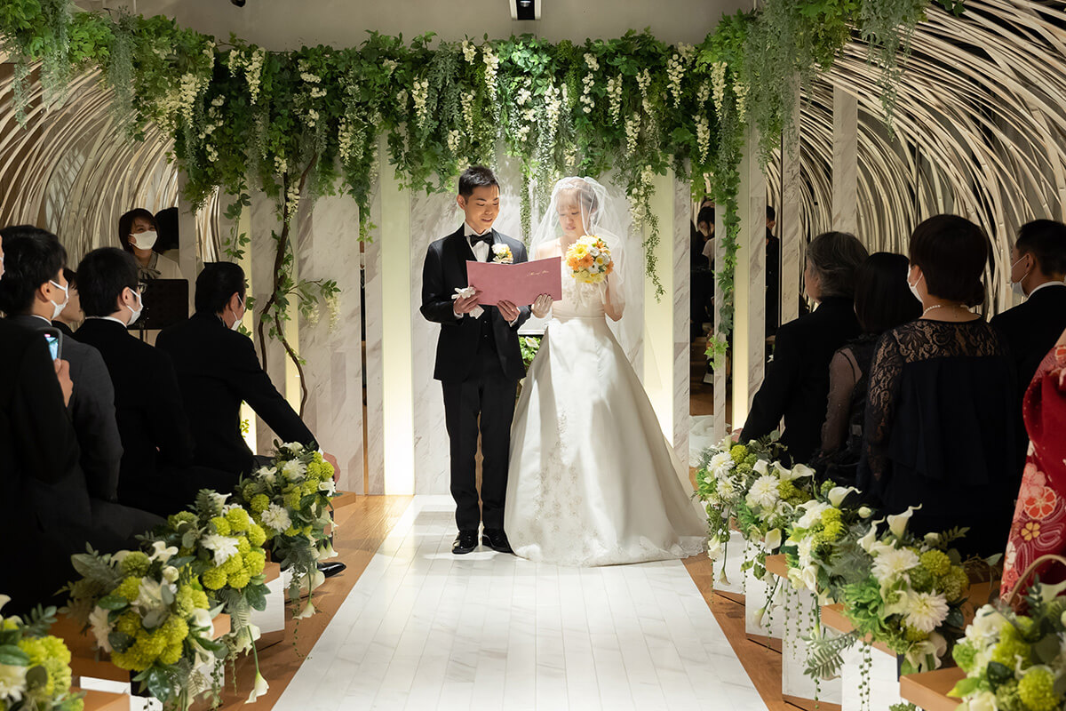 小さな結婚式 京都チャペルで挙げられたお客様の結婚式写真04