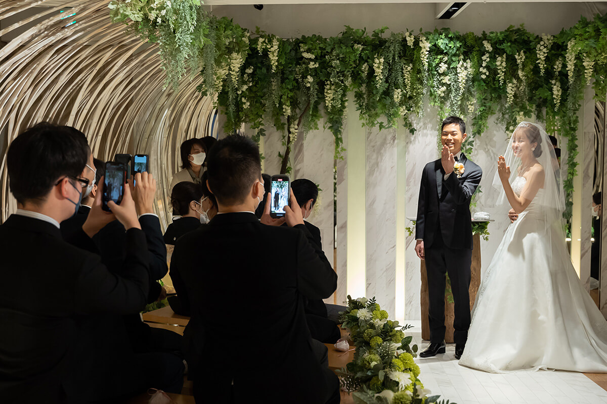 小さな結婚式 京都チャペルで挙げられたお客様の結婚式写真06