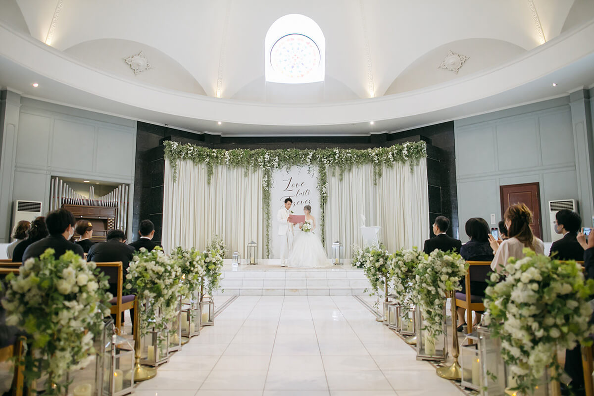 小さな結婚式 松山チャペルで挙げられたお客様の結婚式写真05