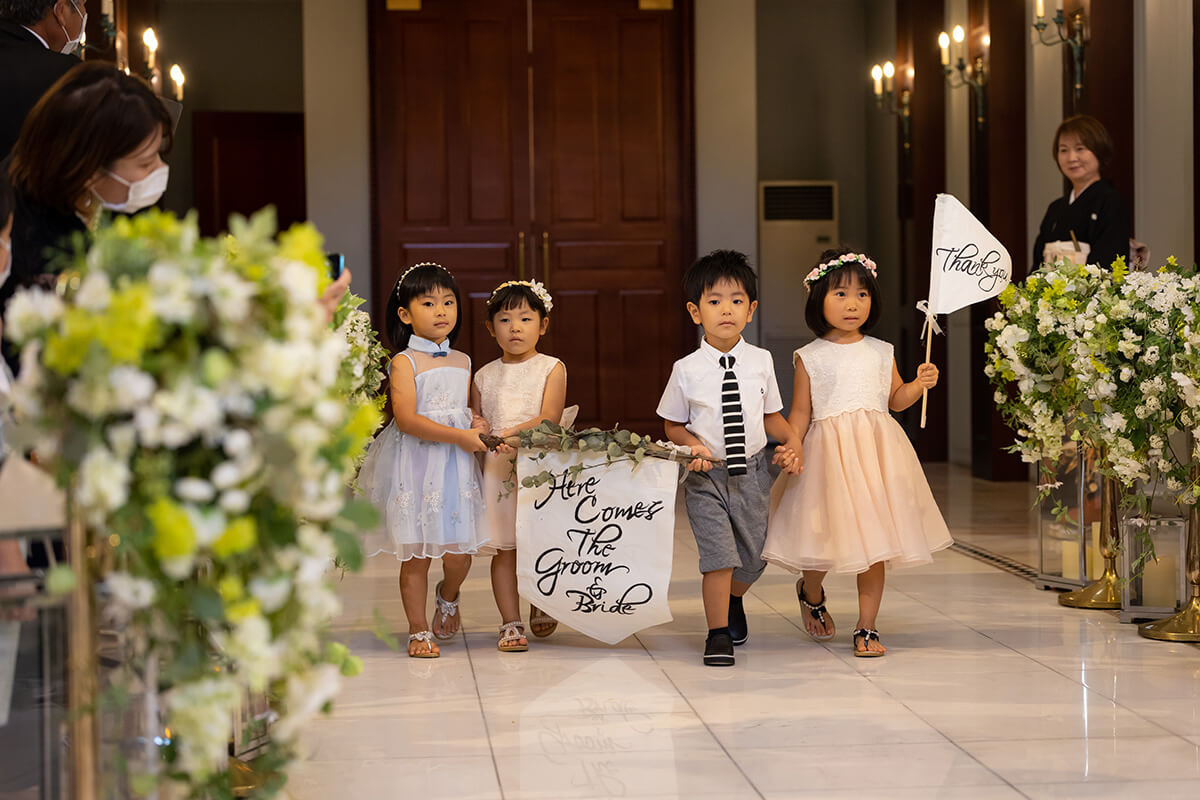 小さな結婚式 松山チャペルで挙げられたお客様の結婚式写真01