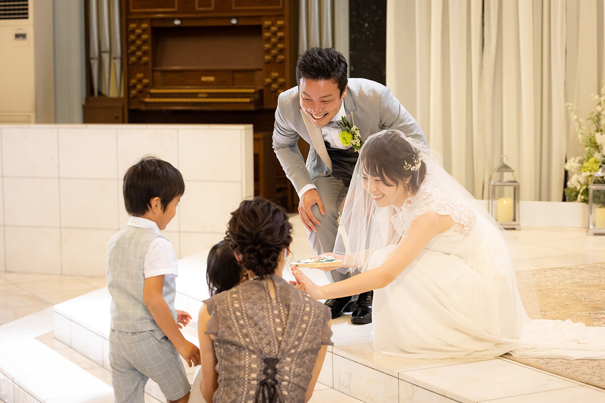 小さな結婚式 松山チャペルで挙げられたお客様の結婚式写真08