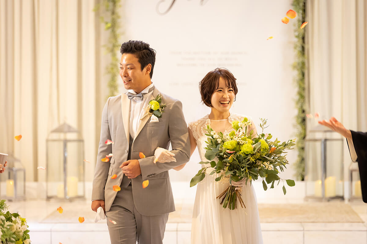 小さな結婚式 松山チャペルで挙げられたお客様の結婚式写真09