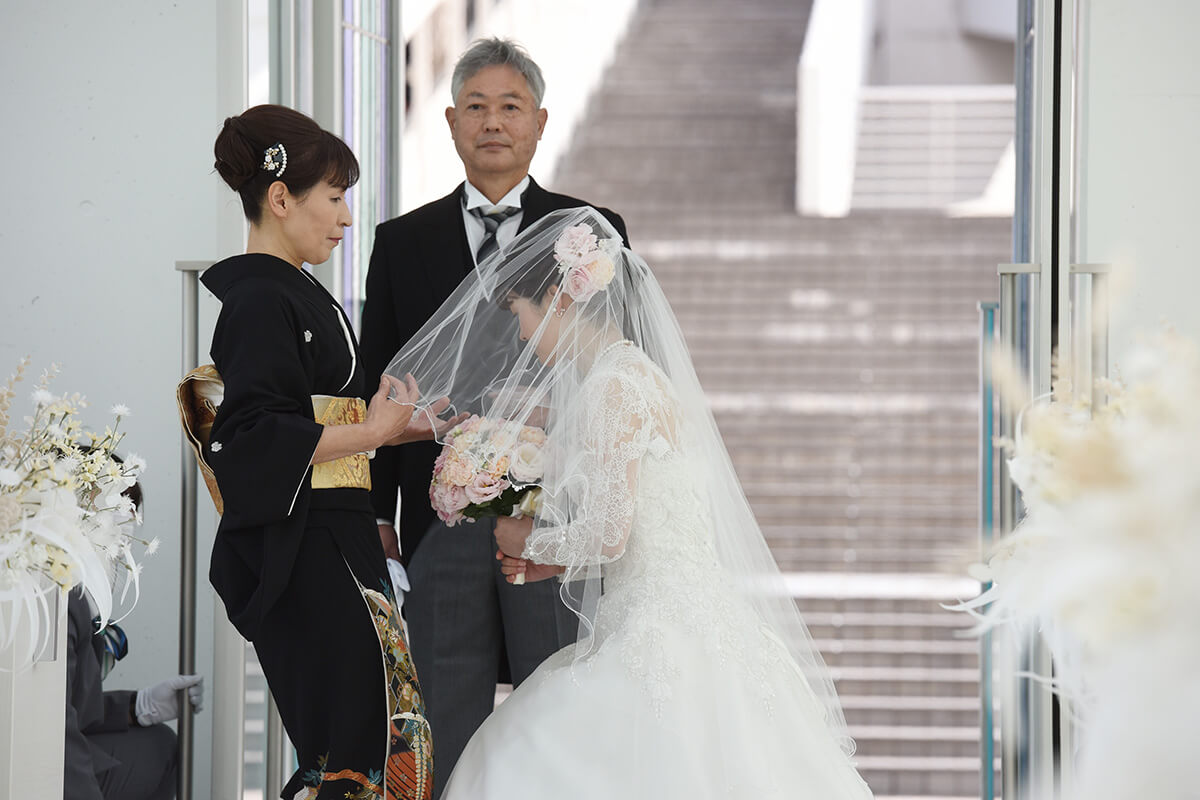 神戸メリケンパークオリエンタルホテルで挙げられたお客様の結婚式写真01