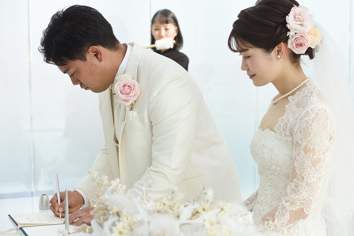 神戸メリケンパークオリエンタルホテルで挙げられたお客様の結婚式写真04