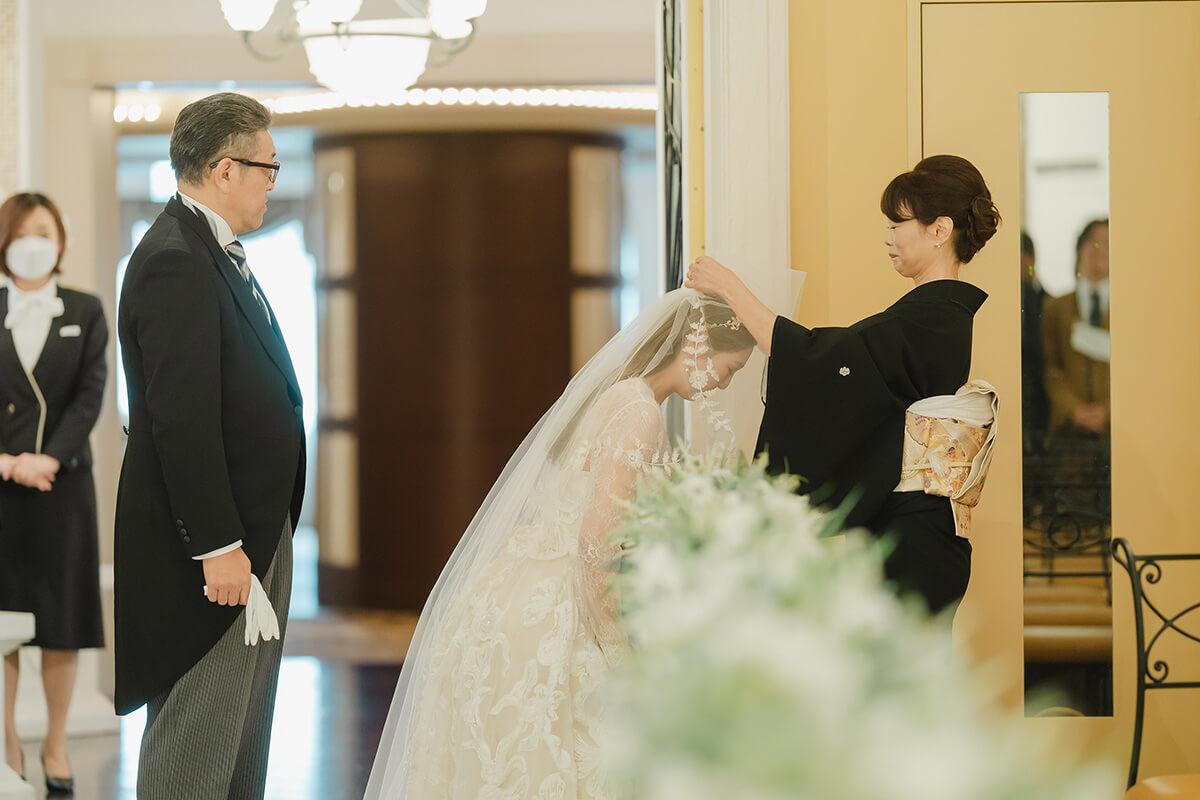 ホテルオークラ新潟で挙げられたお客様の結婚式写真01