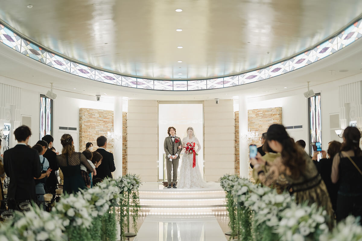 ホテルオークラ新潟で挙げられたお客様の結婚式写真03