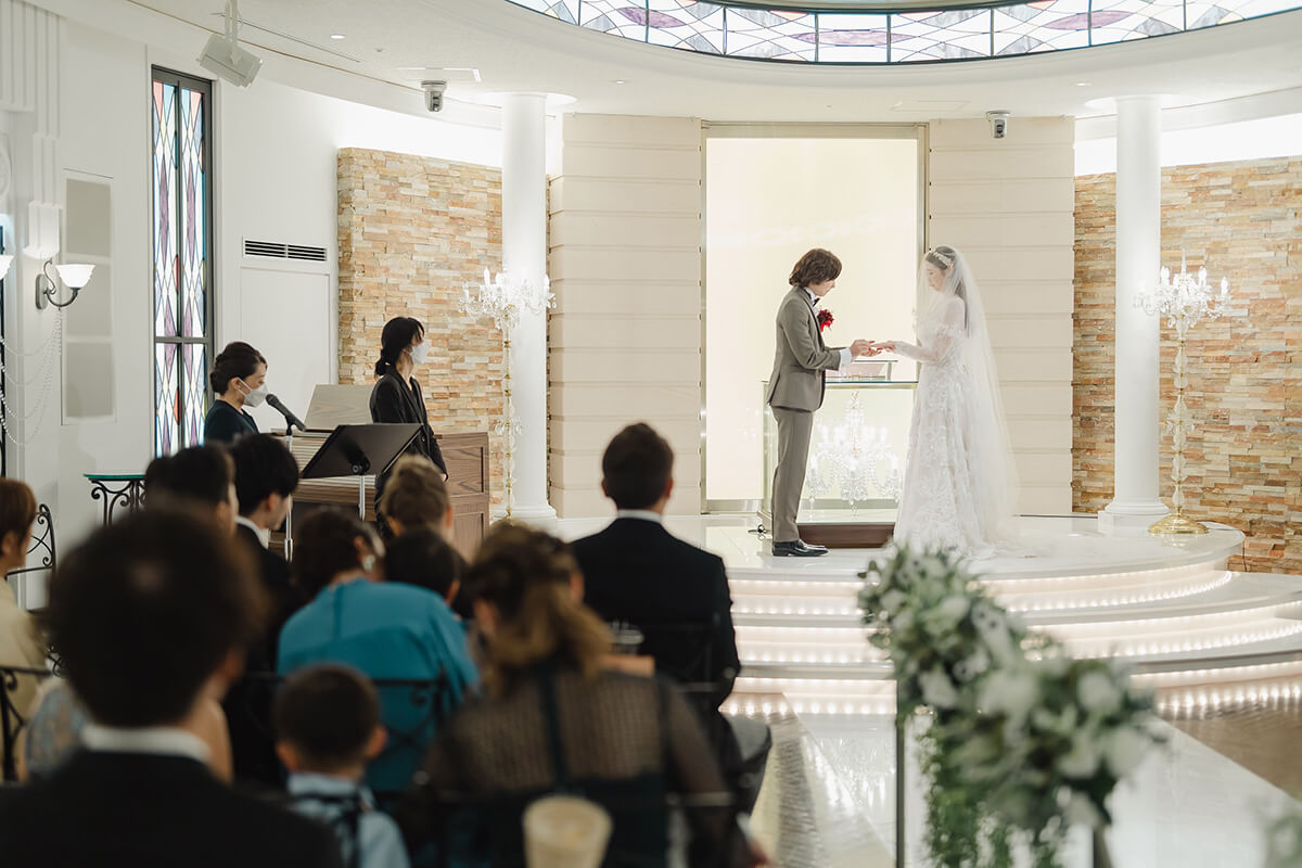 ホテルオークラ新潟で挙げられたお客様の結婚式写真06