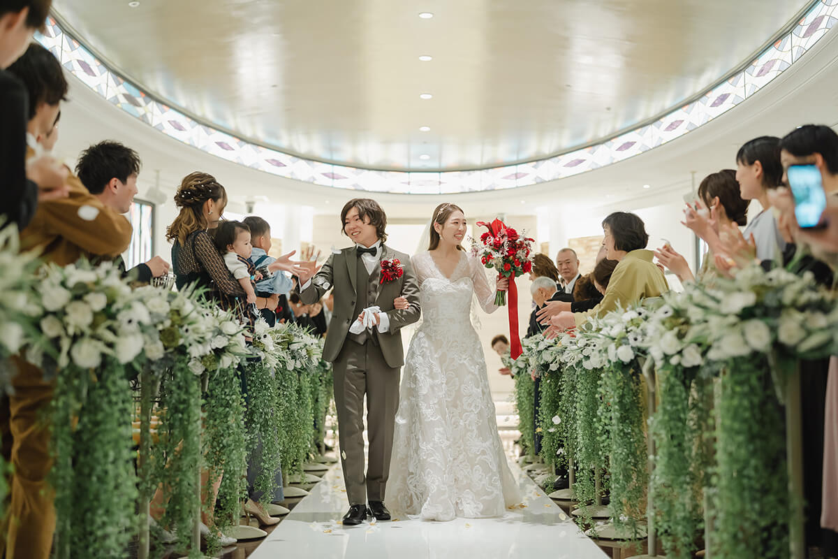 ホテルオークラ新潟で挙げられたお客様の結婚式写真09