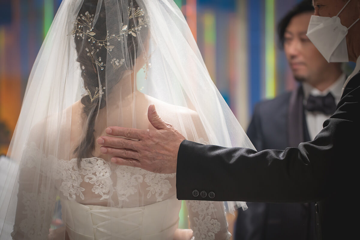 小さな結婚式 札幌チャペルで挙げられたお客様の結婚式写真04