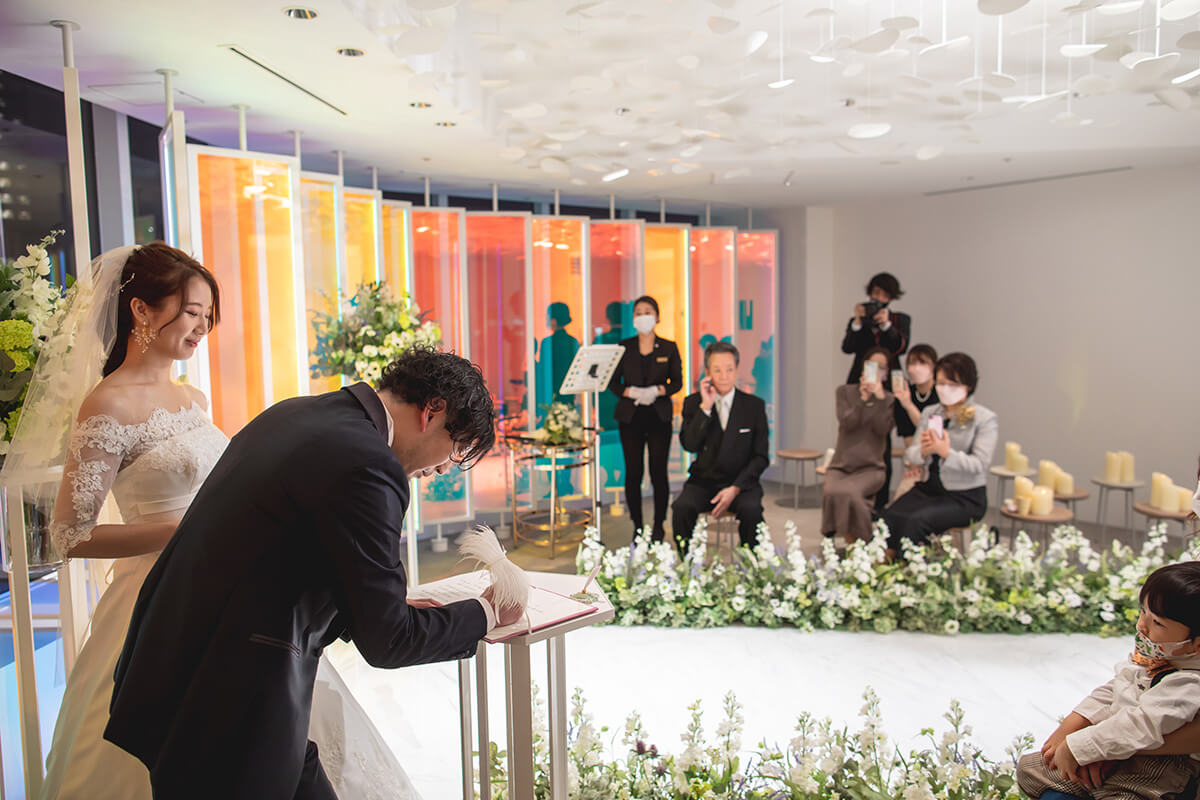 小さな結婚式 札幌チャペルで挙げられたお客様の結婚式写真10