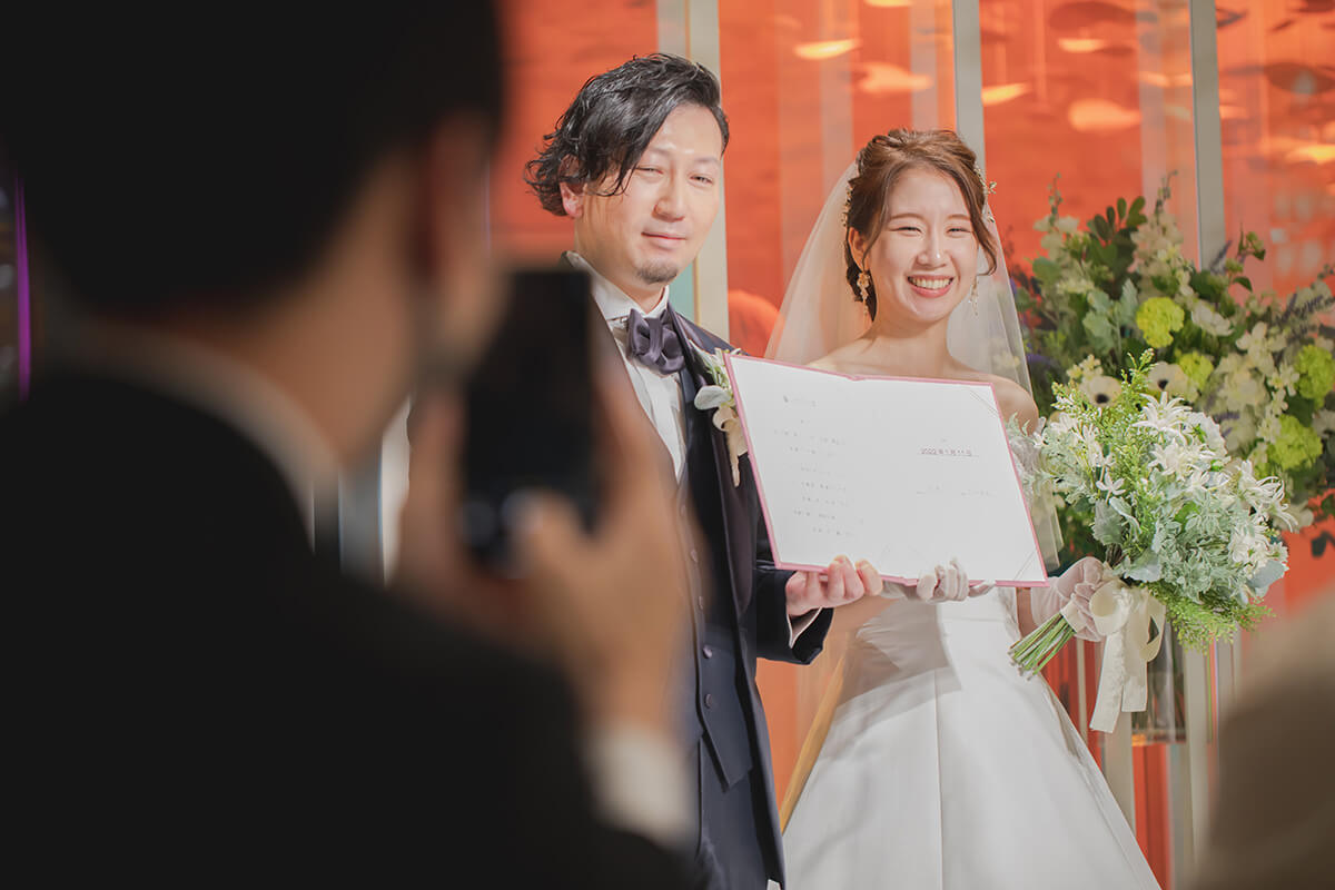小さな結婚式 札幌チャペルで挙げられたお客様の結婚式写真11