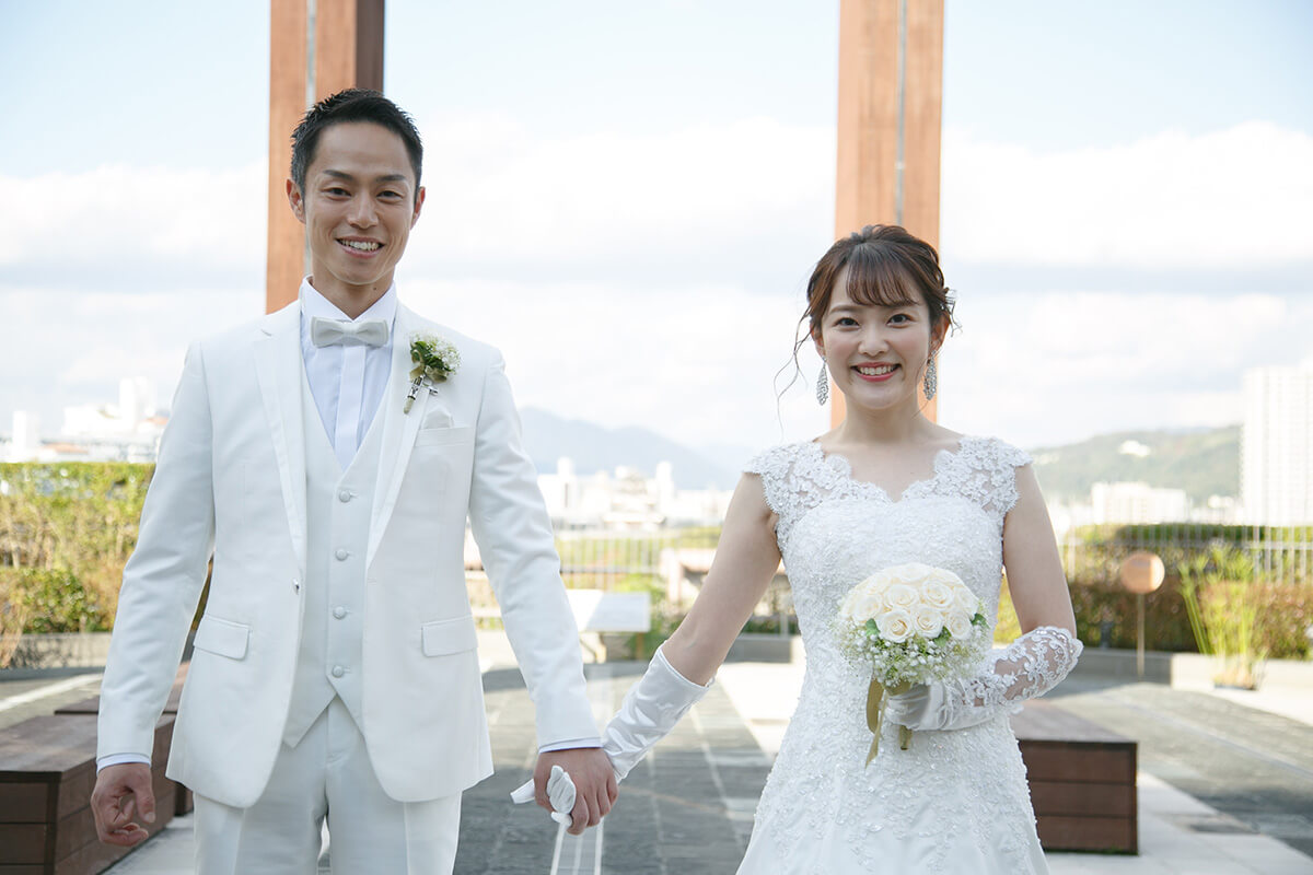 小さな結婚式 広島チャペルで挙げられたお客様の結婚式写真