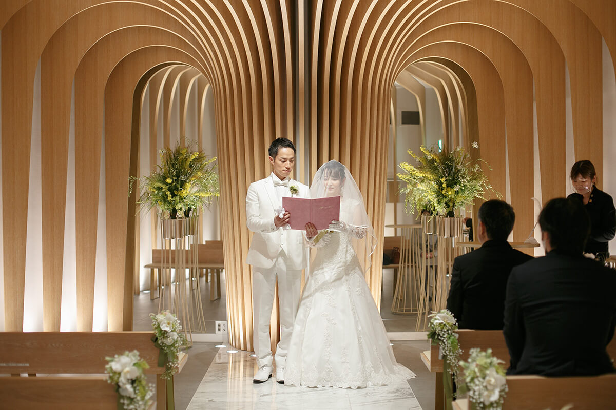 小さな結婚式 広島チャペルで挙げられたお客様の結婚式写真06