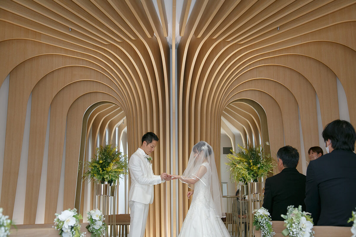 小さな結婚式 広島チャペルで挙げられたお客様の結婚式写真07