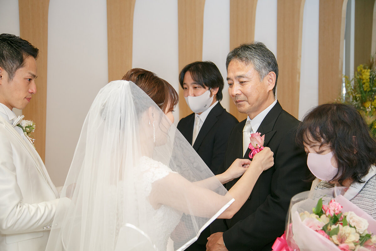 小さな結婚式 広島チャペルで挙げられたお客様の結婚式写真11