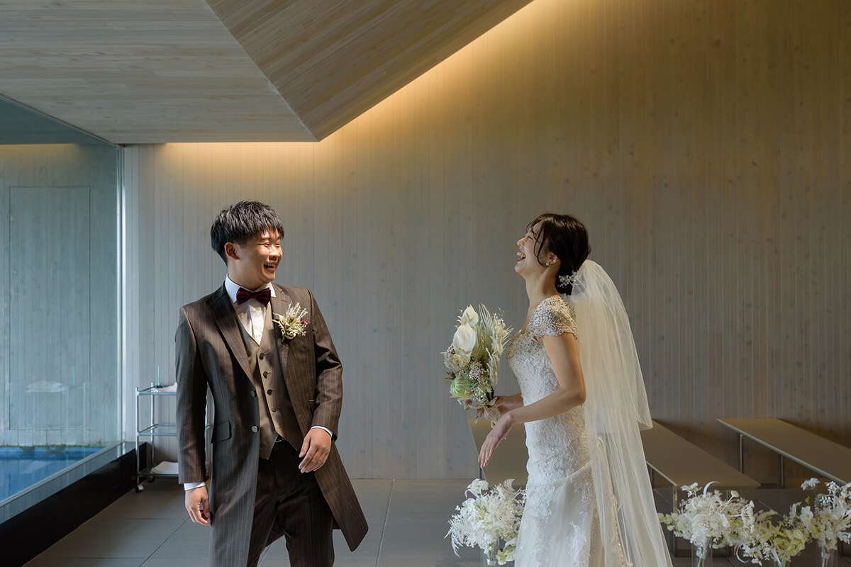 小さな結婚式 沖縄イル・ド・レチャペルで挙げられたお客様の結婚式写真03