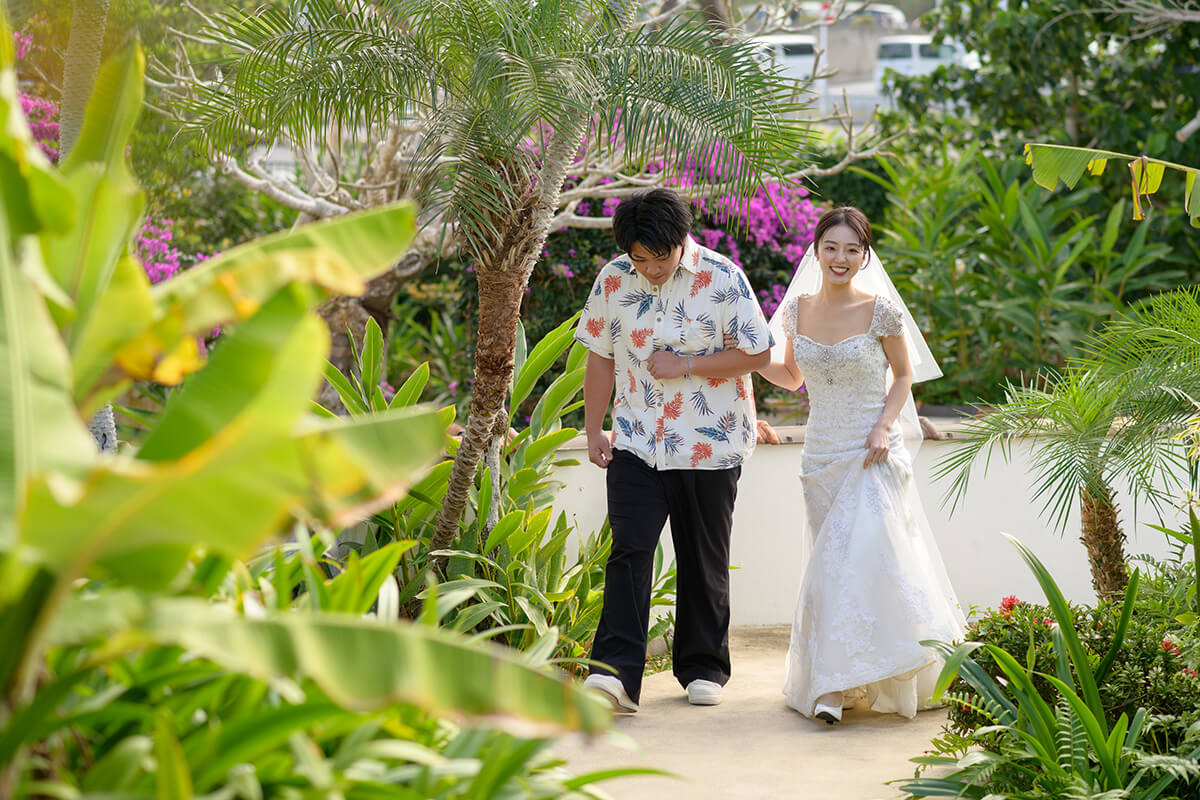 小さな結婚式 沖縄イル・ド・レチャペルで挙げられたお客様の結婚式写真04