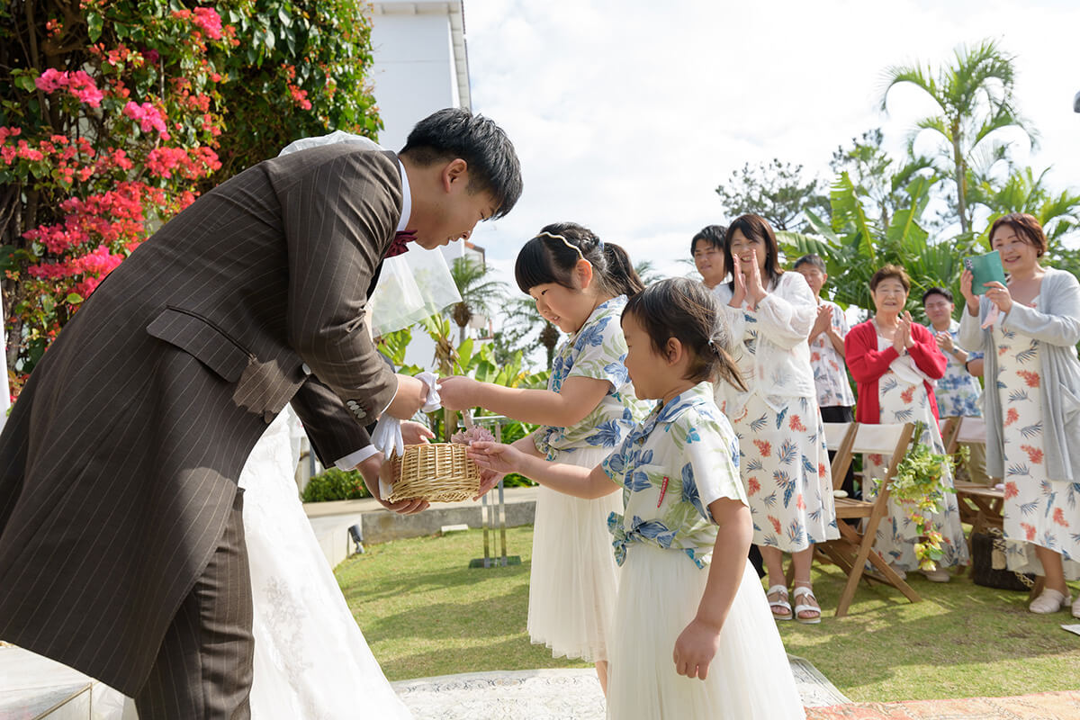 小さな結婚式 沖縄イル・ド・レチャペルで挙げられたお客様の結婚式写真07