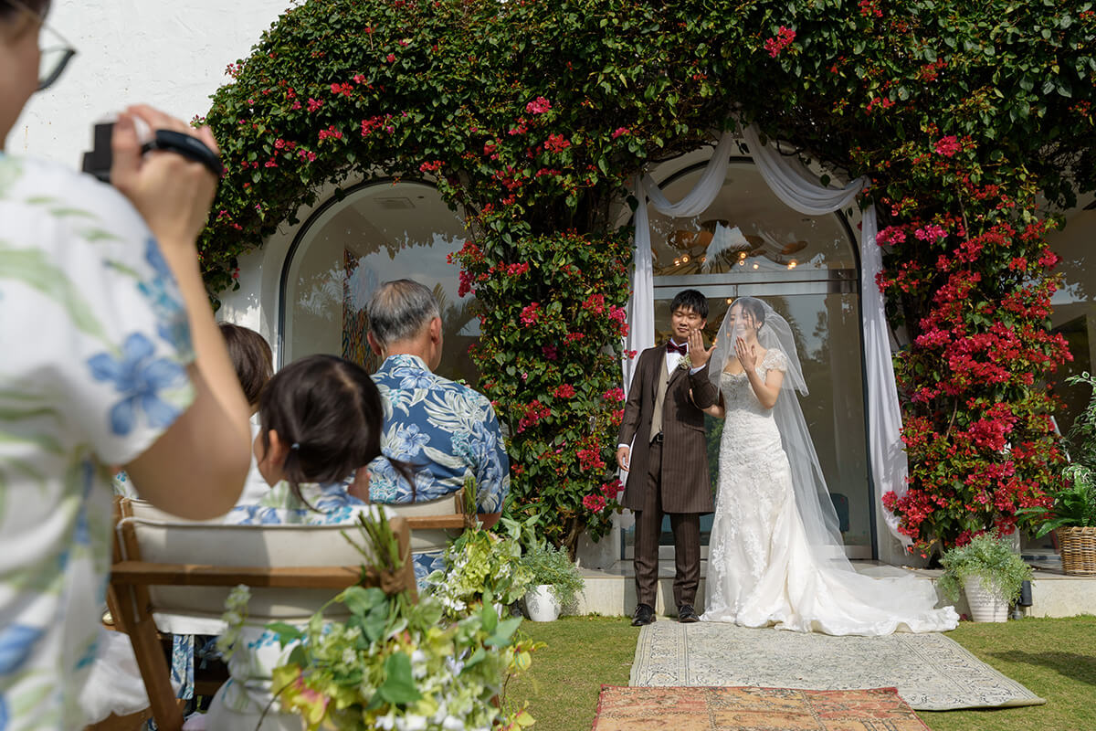 小さな結婚式 沖縄イル・ド・レチャペルで挙げられたお客様の結婚式写真09