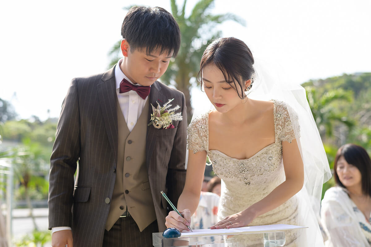 小さな結婚式 沖縄イル・ド・レチャペルで挙げられたお客様の結婚式写真11