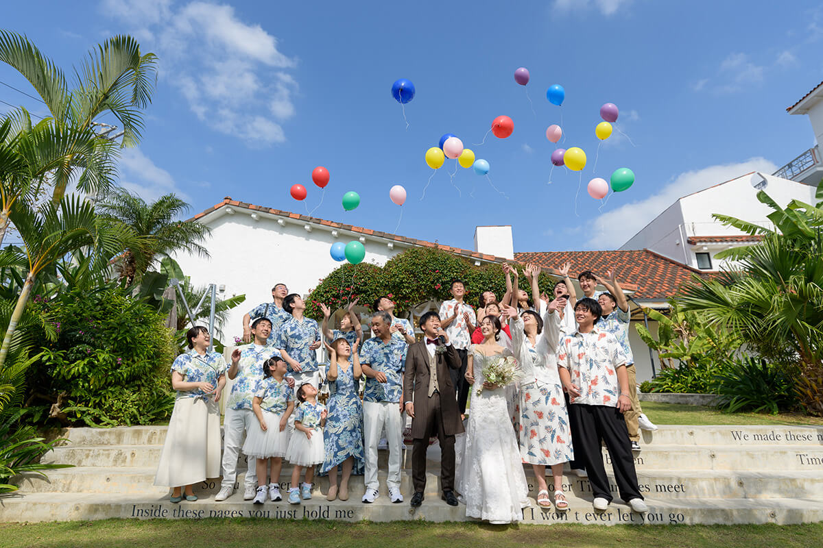 小さな結婚式 沖縄イル・ド・レチャペルで挙げられたお客様の結婚式写真14