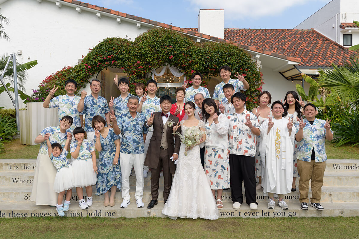 小さな結婚式 沖縄イル・ド・レチャペルで挙げられたお客様の結婚式写真15