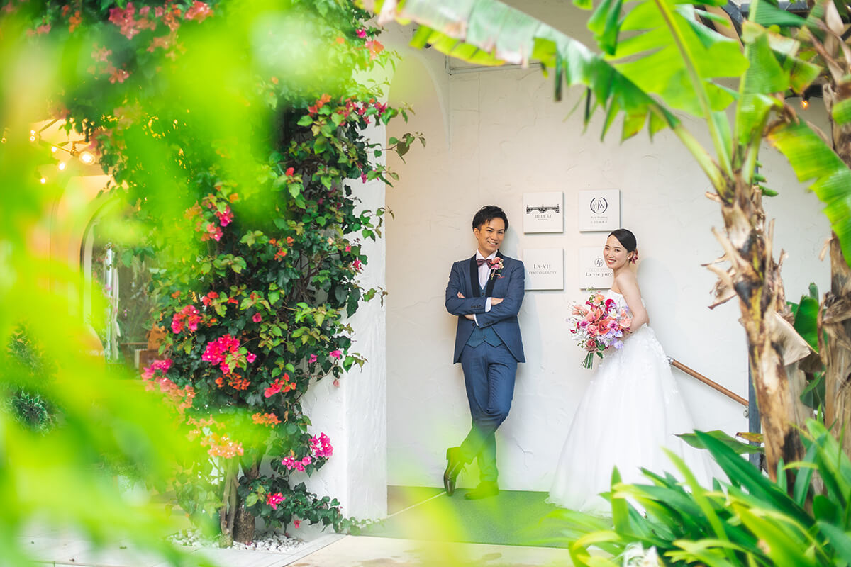 沖縄リゾートで挙げられたお客様の結婚式写真02