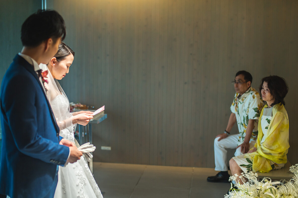 沖縄リゾートで挙げられたお客様の結婚式写真10