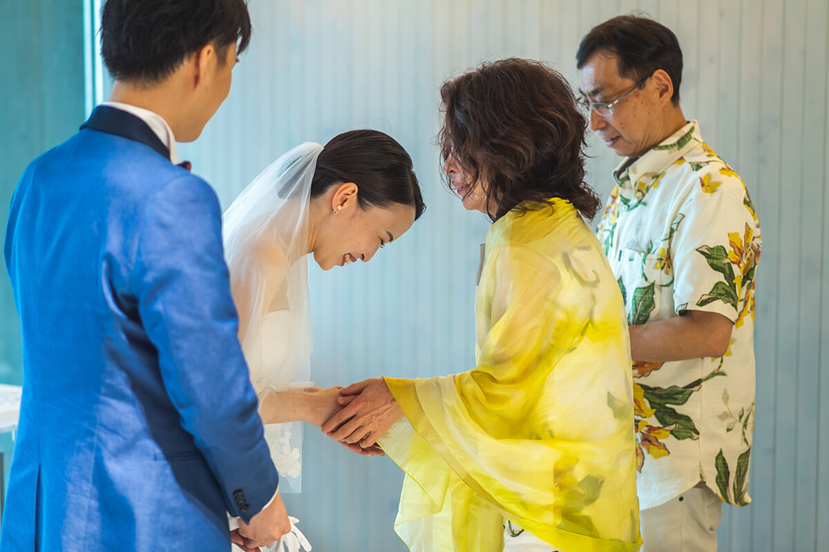 沖縄リゾートで挙げられたお客様の結婚式写真11
