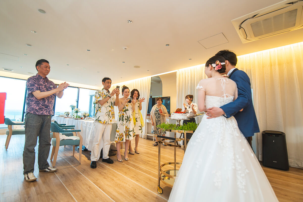 沖縄リゾートで挙げられたお客様の結婚式写真16
