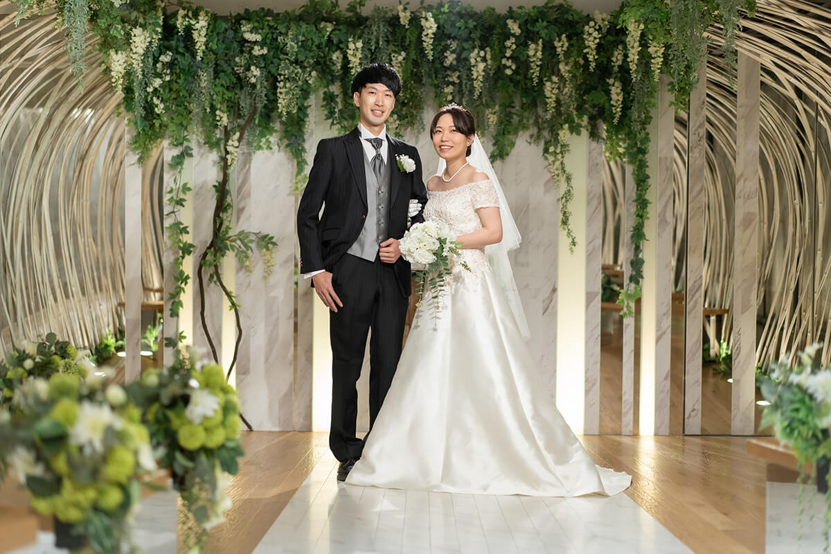 小さな結婚式 京都チャペルで挙げられたお客様の結婚式写真01