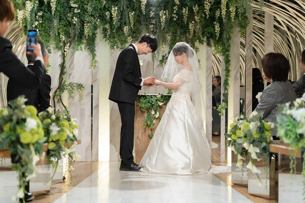 小さな結婚式 京都チャペルで挙げられたお客様の結婚式写真08