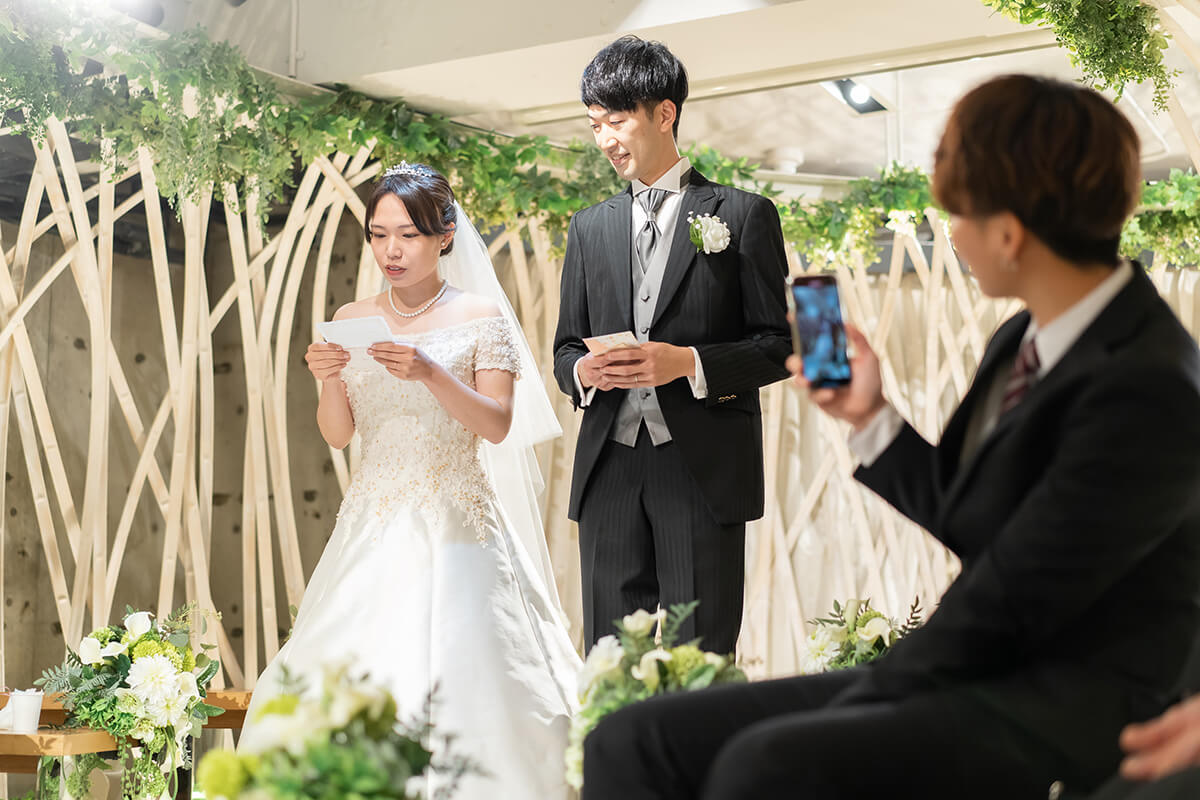 小さな結婚式 京都チャペルで挙げられたお客様の結婚式写真12