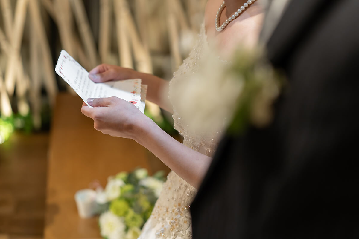 小さな結婚式 京都チャペルで挙げられたお客様の結婚式写真13