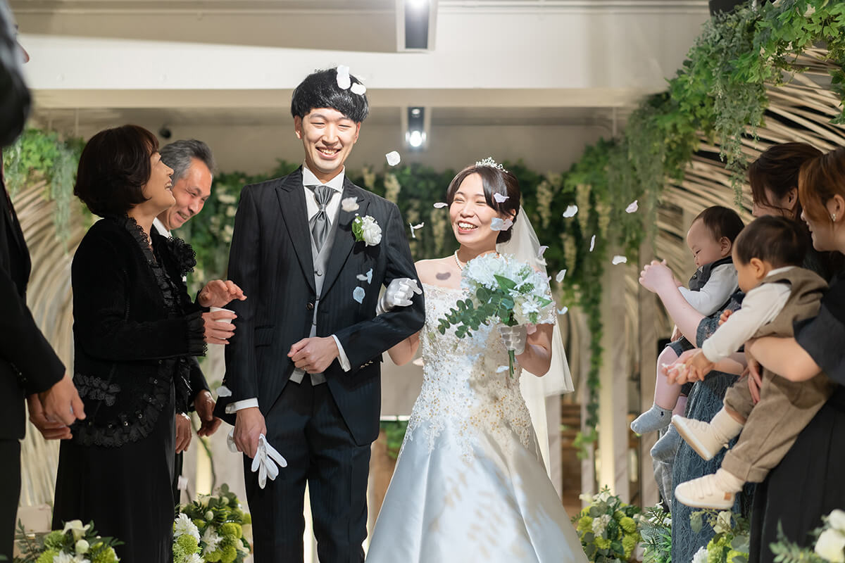 小さな結婚式 京都チャペルで挙げられたお客様の結婚式写真15