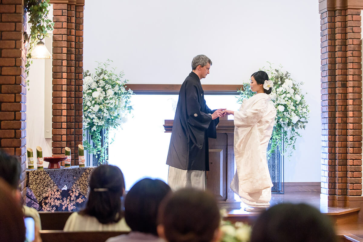 小さな結婚式 小樽チャペルで挙げられたお客様の結婚式写真07